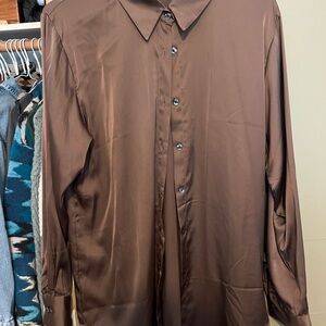 Brown Dress Shirt